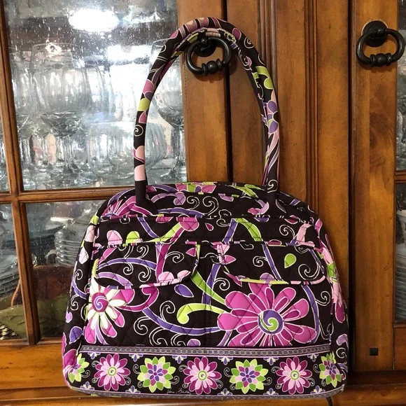 EUC Vera Bradley floral shoulder bag - Picture 1 of 6